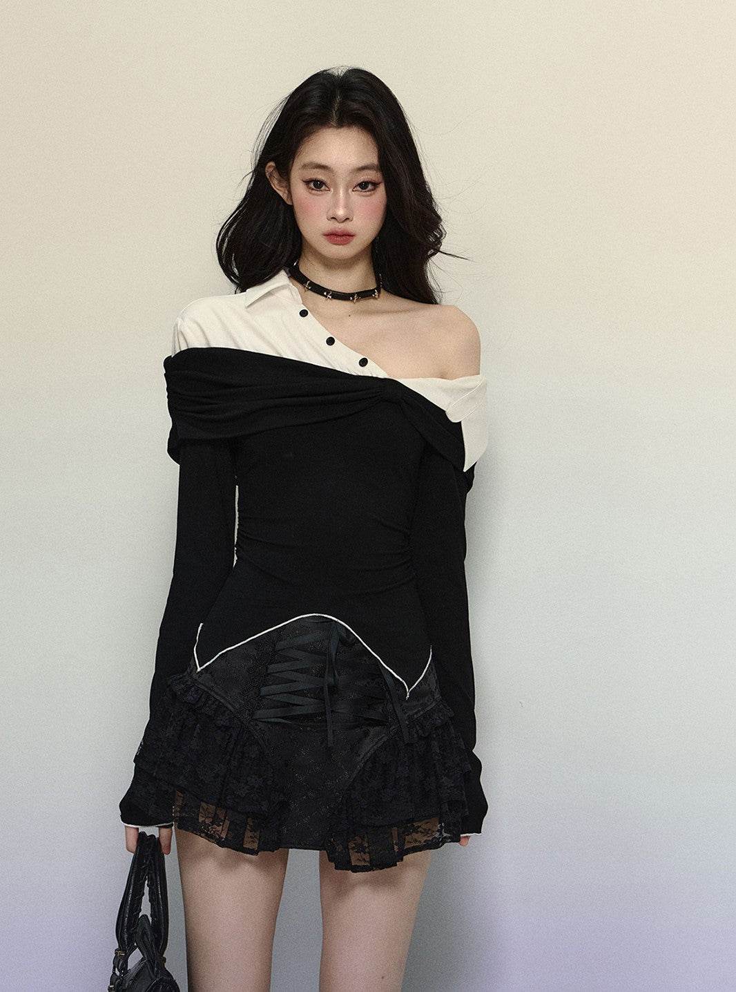 Irregular Lace Skirt - My Store