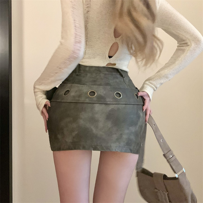 Leather Skirt