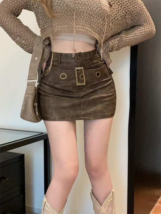 Leather Skirt