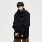 Oversize High-neck Hoodie