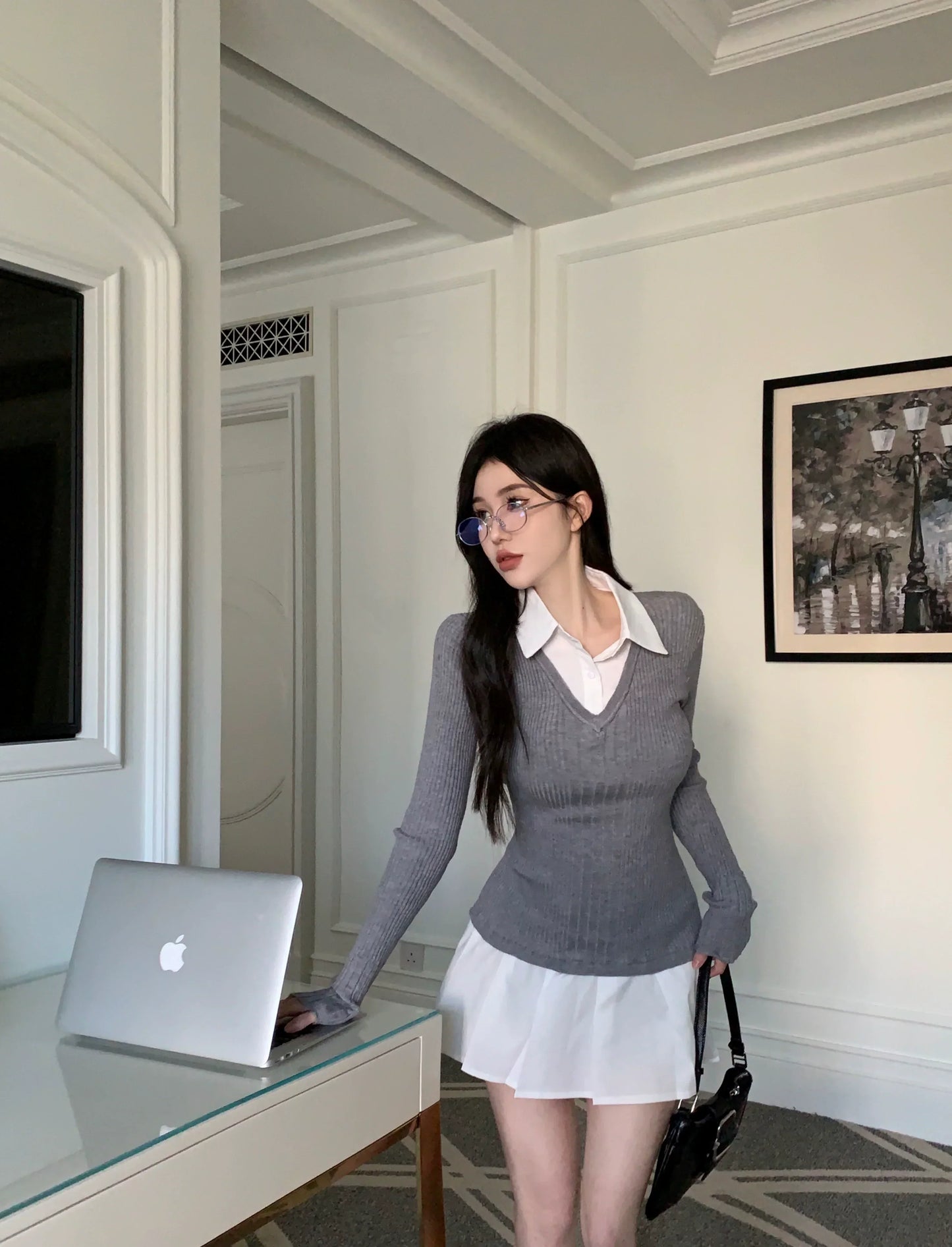 Knit Layered Top