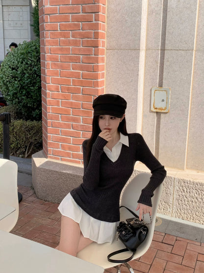 Knit Layered Top