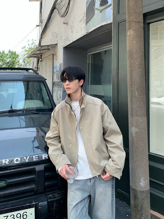Basic Zip Up Blouson