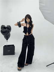 Gene Belt Top & Pants Set