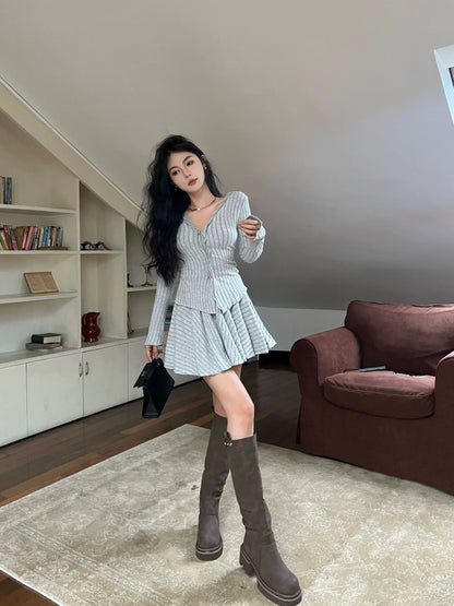 Riley Top & Skirt Set