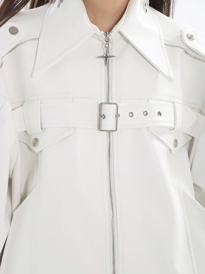 White Belt Jacket