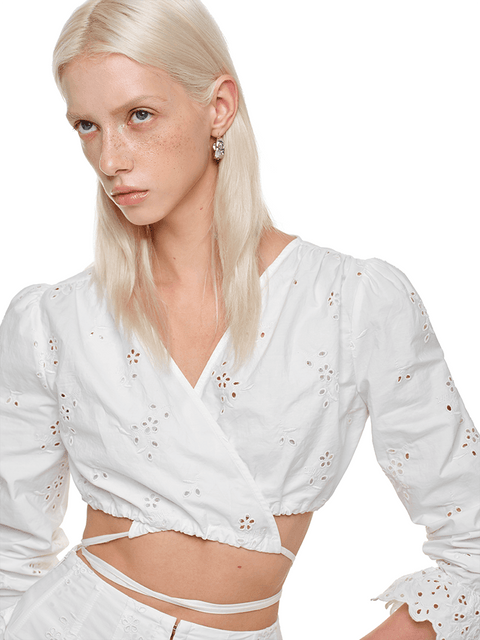 1Jinn Studio White Hollow Shirt - 通販 - Yahoo!