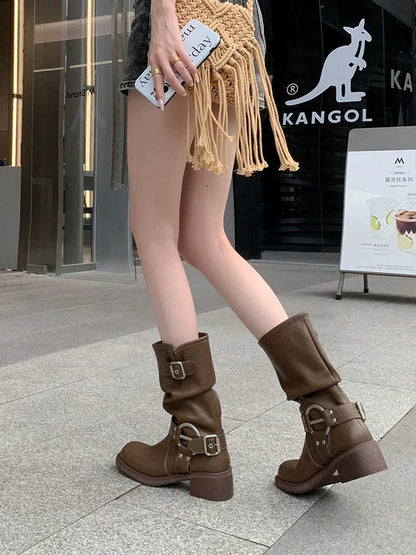 ブリー ハーフブーツ