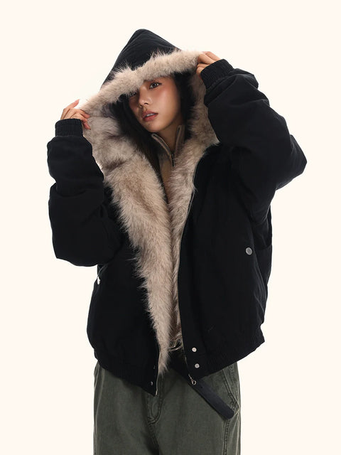 Ultra Fur Collar Jacket