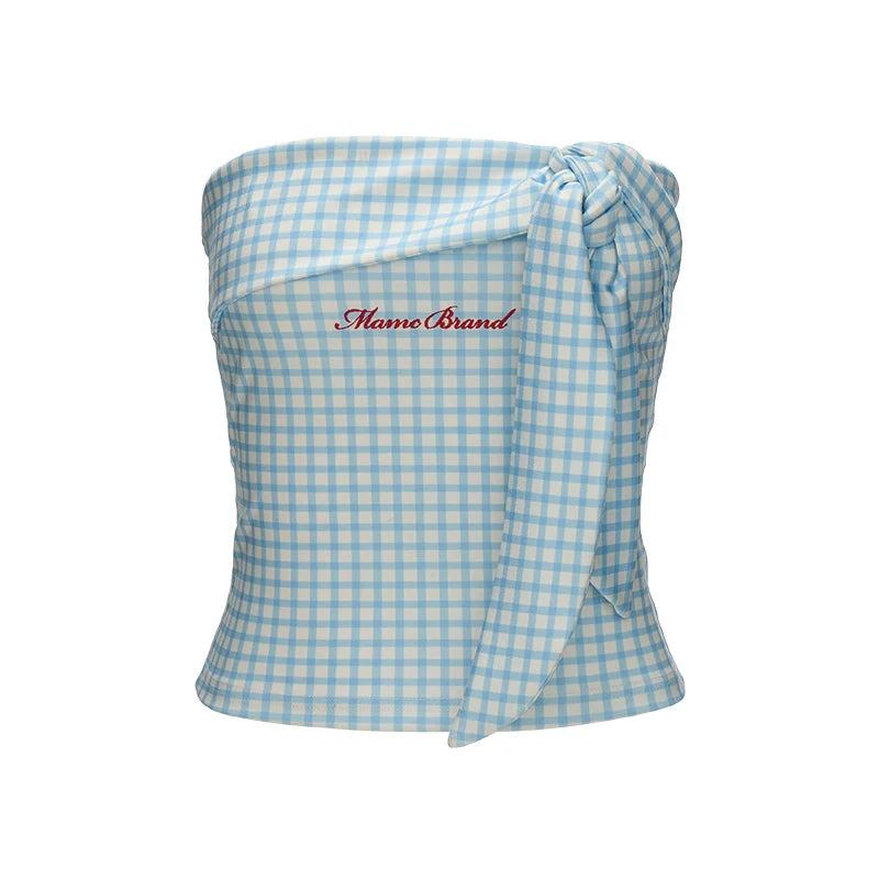 Tie Wrap Bustier Camisole Top