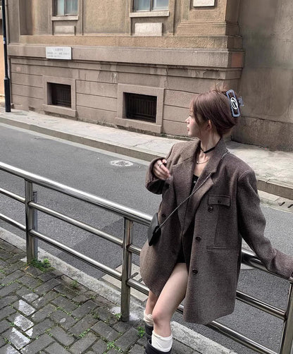 Oversized Wool Coat