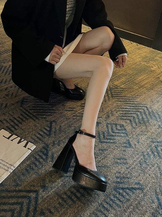 Mary Jane Heel Shoes