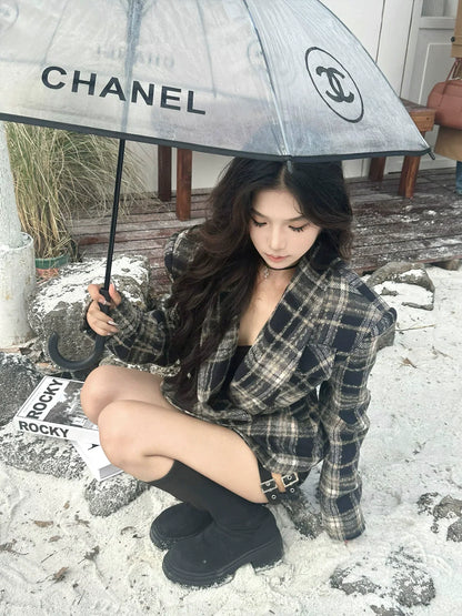 Holly Plaid Jacket