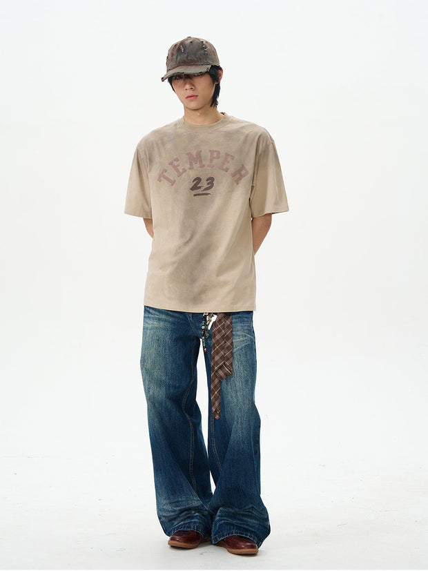 Classic Wide Leg Dark Wash Jeans