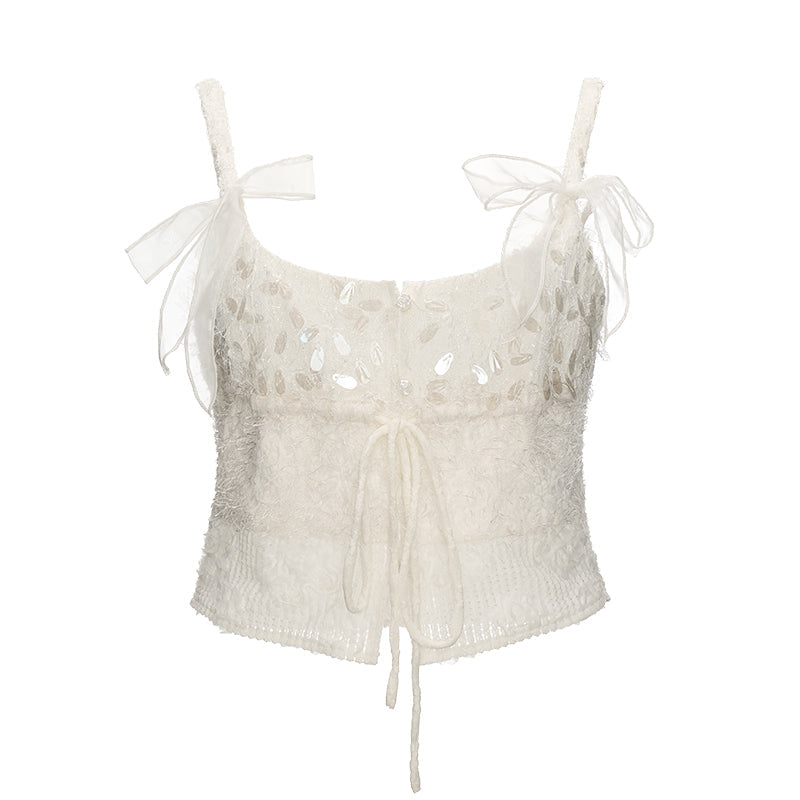 Lace White Top