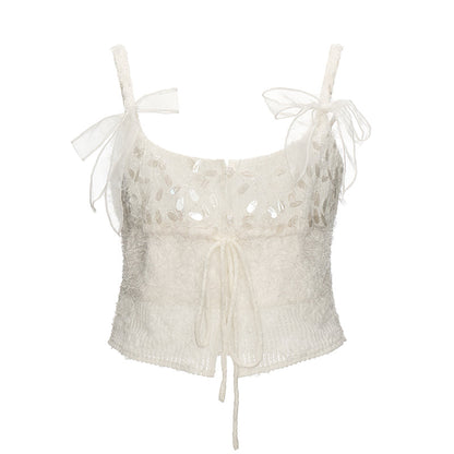 Lace White Top