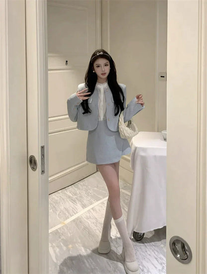 Saint Jacket Top & Skirt Set