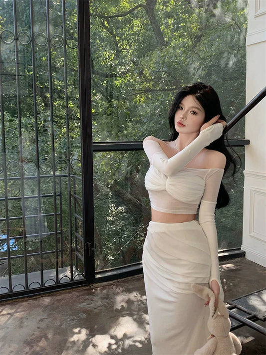 Sora Top & Skirt Set