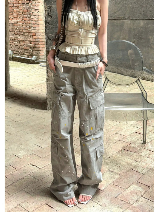 Splash Paint Cargo Pants