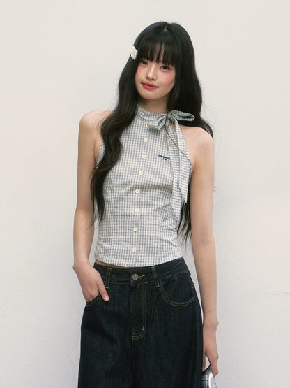 Scarf Tie Top