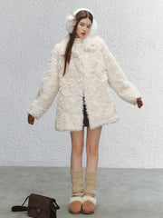 Fur Lined Fur Coat