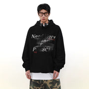 Letter Print Pullover Hoodie