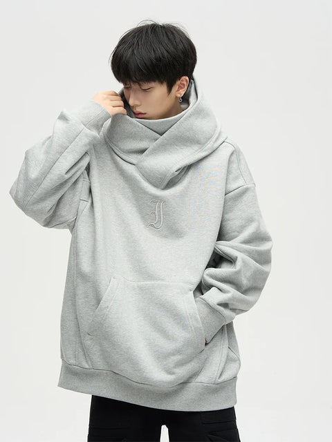 Oversize High-neck Hoodie