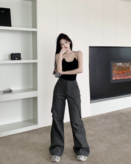 Grey Trouser Pants