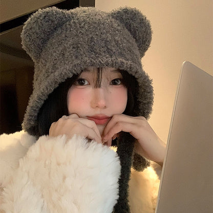 Wool Bear Hat