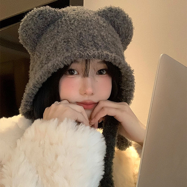 Wool Bear Hat