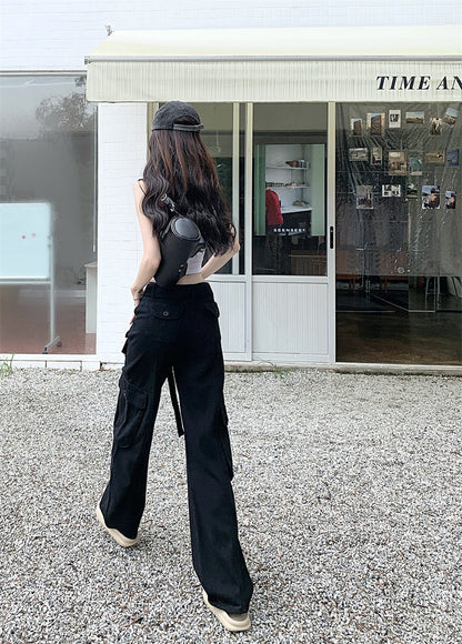 Belted Cargo Pants