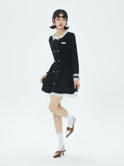 Vintage Tweed Dress