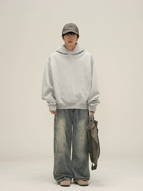 Oversize Deconstructed Hoodie