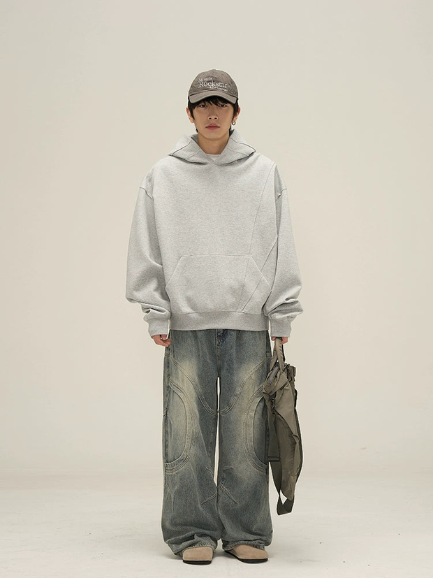 Oversize Deconstructed Hoodie