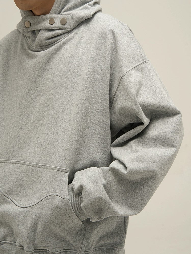 Oversize High-neck Hoodie