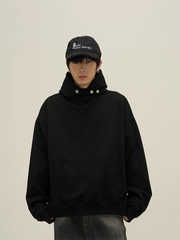 Oversize High-neck Hoodie