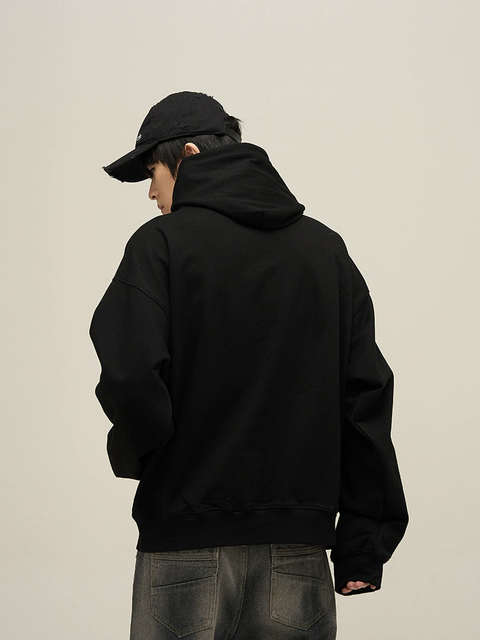 Oversize High-neck Hoodie