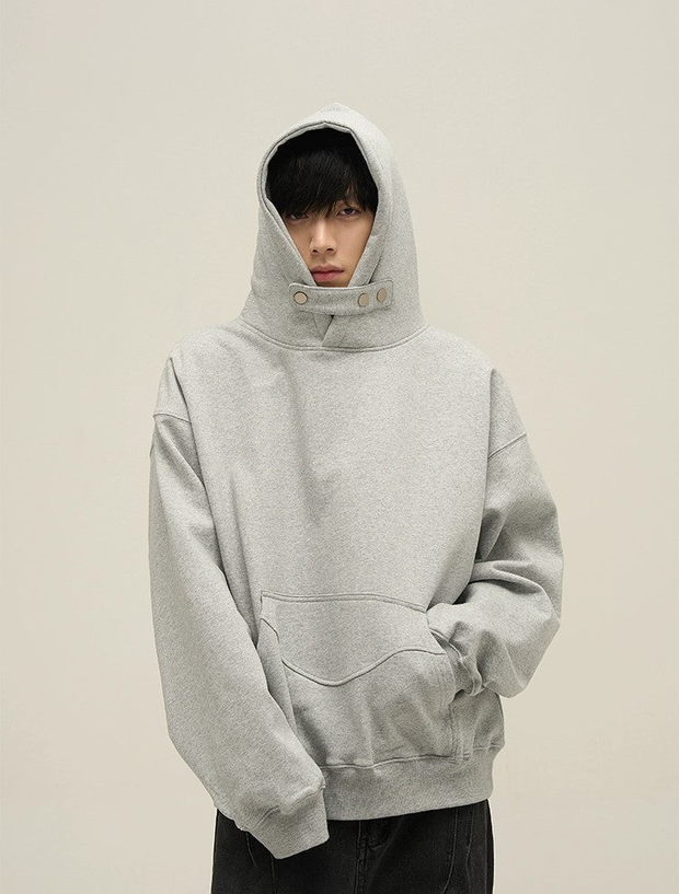 Oversize High-neck Hoodie