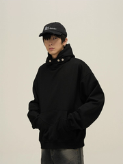 Oversize High-neck Hoodie