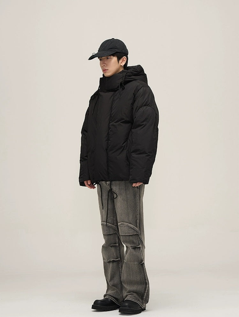 Oversize Hooded Puffer Jacket