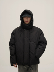 Oversize Hooded Puffer Jacket