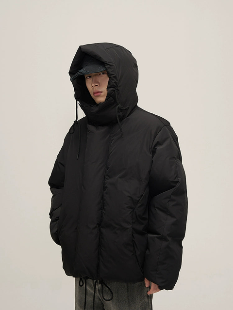 Oversize Hooded Puffer Jacket