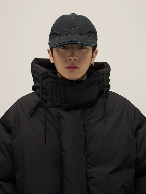 Oversize Hooded Puffer Jacket