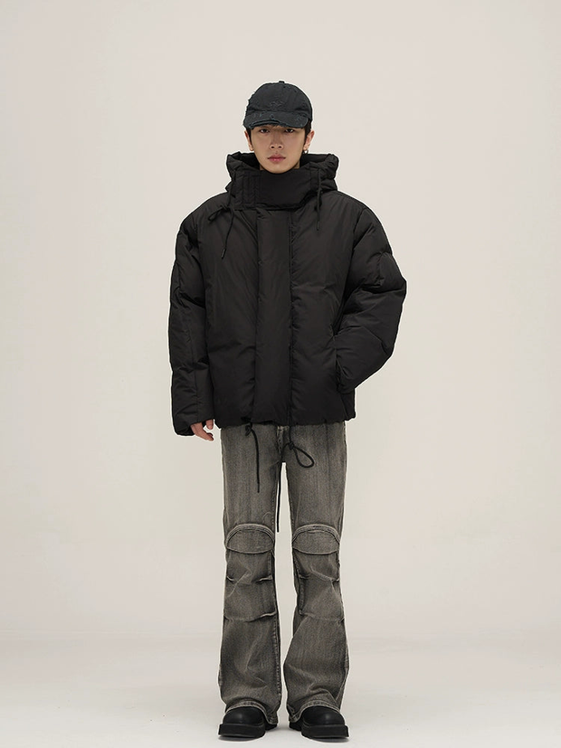 Oversize Hooded Puffer Jacket