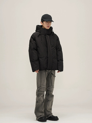 Oversize Hooded Puffer Jacket