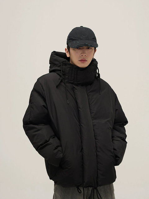 Oversize Hooded Puffer Jacket