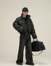 Oversize Short Puffer Jacket