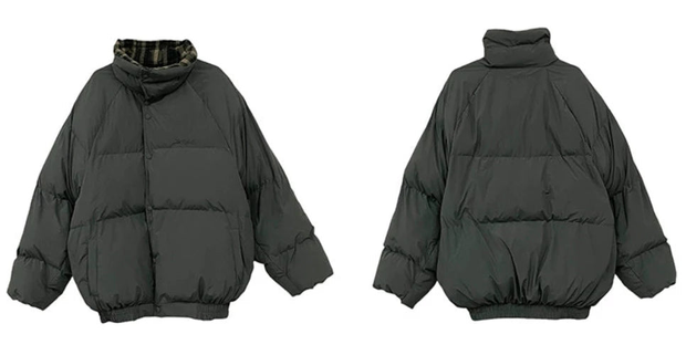 Reversible Oversize Puffer Jacket