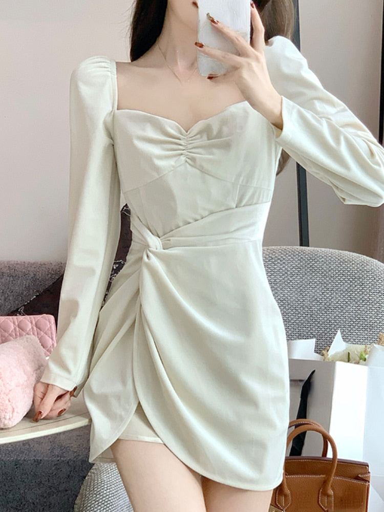 Elegant Velvet Mini Dress