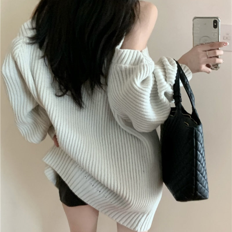 Hollow Oversized Sweater